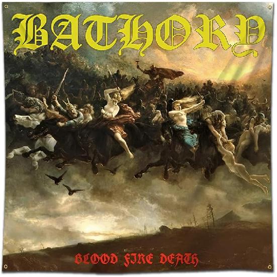 ENMOON Bathorys Flag Tapestry 4x4Ft Bedroom Living Room Dorm Wall Hanging Tapestry