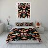 Butterfly Floral Pattern Decor Set Soft Comfortable Duvet Cover Bedding Set Included 1*Duvet Cover & 2*Pillowcases gift