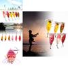 Lifelike Orange Red Fishing Lure 4g Bionic Surface Floater For Long Casting