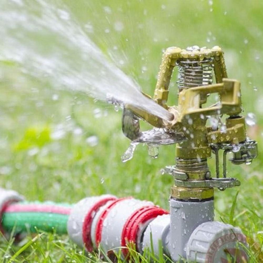 Adjustable Nozzle Rotating Sprinkler 360° Rotation Garden Spray Nozzle  for Vegetable Field Orchard