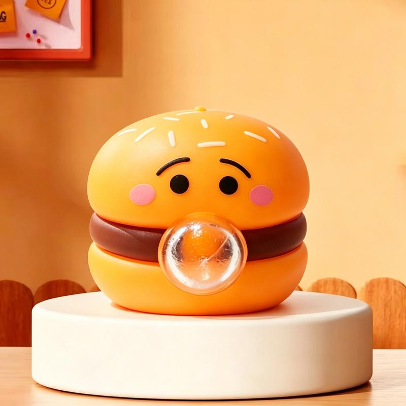 Cute Food Bubbles Squishy Squeeze Toys Anxiety Stress Relief Sensory Antistress Toys For Adults Kids Toys Gifts