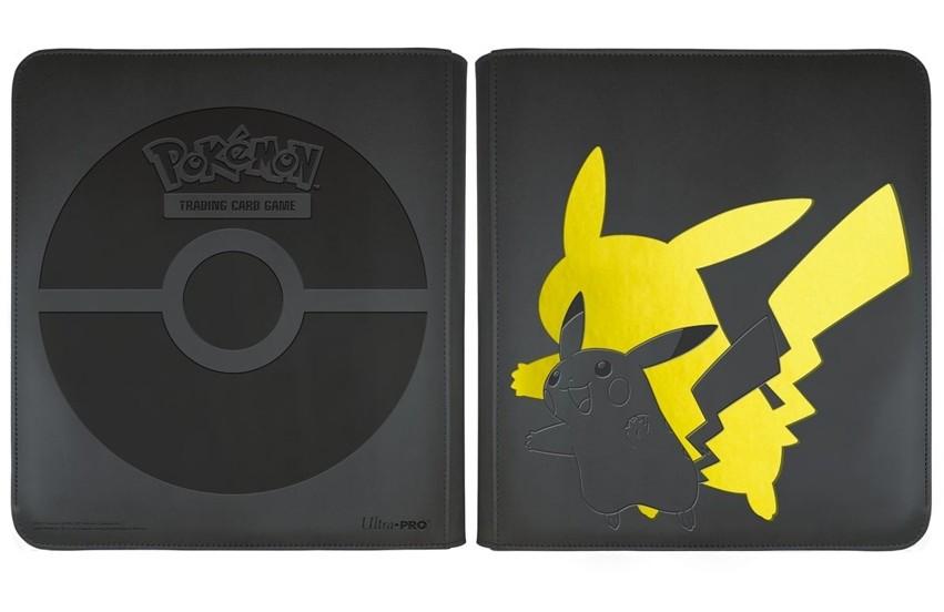 Ultra Pro Album na karty Pokemon: Pikachu Prémiový Pro-Binder s 12 kapsami