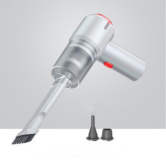 3 In 1 Vacuum Cleaner Inflator Pump 9000 Pa Handheld Wireless Vacuum Cleaner Mini Electric Air Duster Tool for Keyboard Computer Pc Piano Cleaner Set