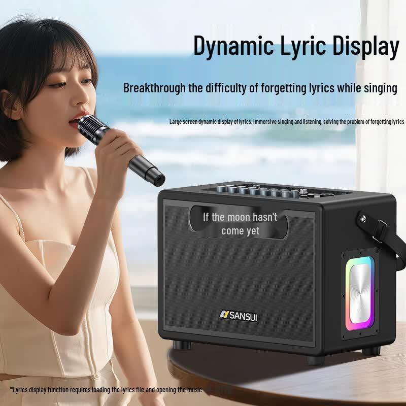 SANSUI SK360 Portable Bluetooth Karaoke Speaker (CN Version)