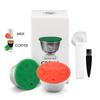 Reusable Coffee Capsule For Nescafe Dolce Gusto Stainless Steel Coffee Filter Pod for Circolo & Mini Coffee Maker Machine