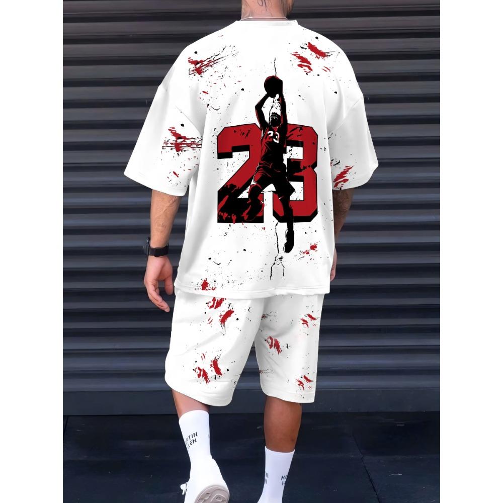 Summer 2026 Men' Suit 3D Printed Casual Sportswear Polyester Men's Wear