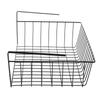 Hanging Under Shelf Storage Iron Cabinet Closet Desk Home Kitchen Hanging Mesh Basket Wire Bookcase Shelf Block Rack Organizer
