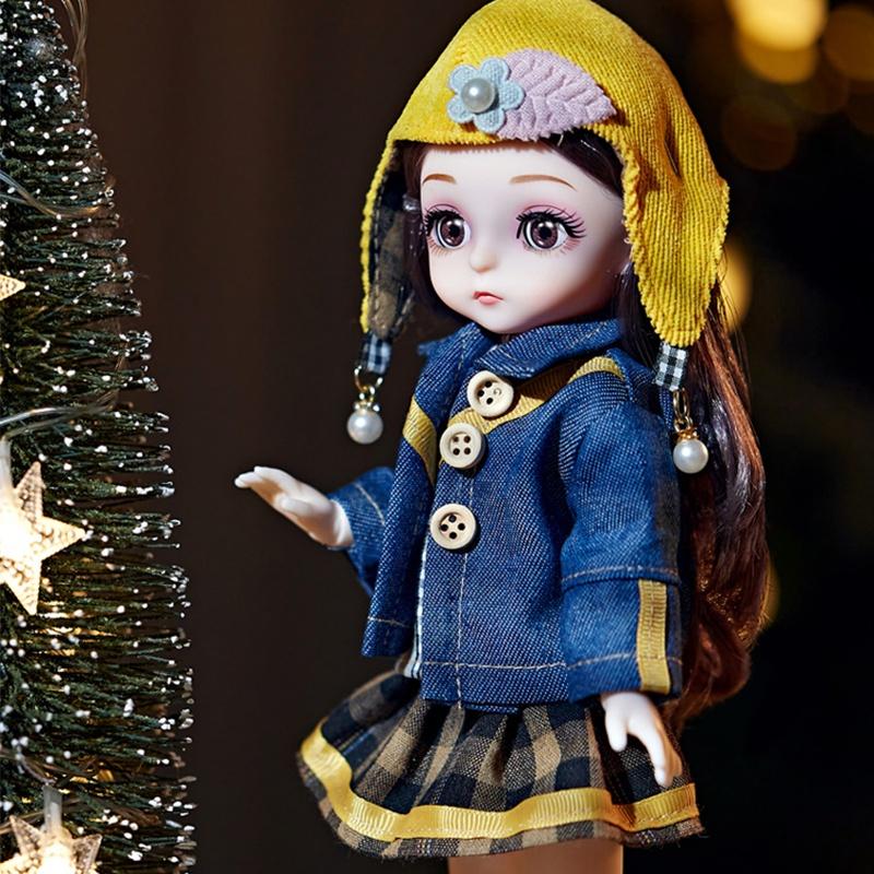 Exquisitely Crafted Bjd Doll With 12 Constellation Theme Full Set With Clothes Soft Wig And Vinyl Head!