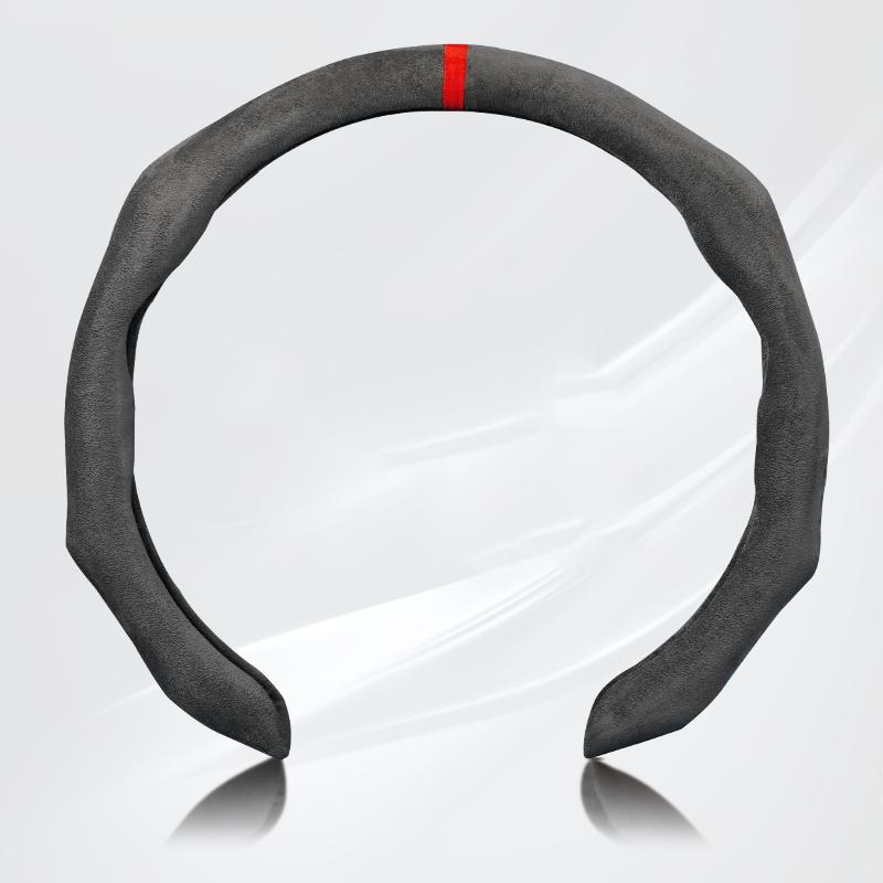 Fashion Suede Car Steering Sheel Cover For Opel OPCline ASTRA CORSA INSIGNIA MOKKA VECTRA Tigra Adam Combo Zafira Vivaro Cross