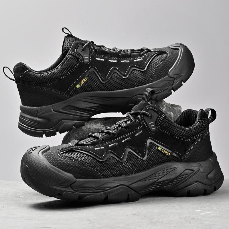 Comfortable Men's Sneakers Casual Shoes Daily Walking Travel Shoes Fashionable Treking Footwear Lightweight Mesh Shoes