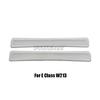 Stainless Steel Seat AC Heat Floor Air Conditioner Duct Vent Outlet Grille Cover For Mercedes Benz E/C/GLC Class W213 W205
