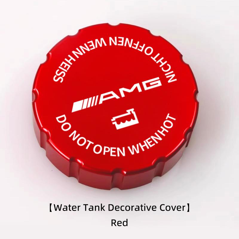 

GLC GLB Car Water Tank Cap Metal Protection Cover Accessories For Mercedes Benz AMG W177 W176 X166 X167 C257 C218 X253 C118 C11