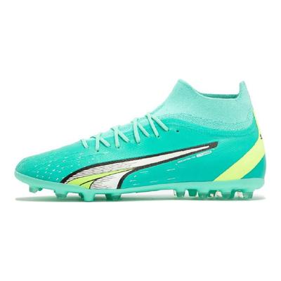 Pantofi de fotbal MG cu șireturi Ultra Pro, cu vârf rotund, pantofi pentru bărbați, anti-alunecare, rezistenți la uzură, verde mentă 107242-03