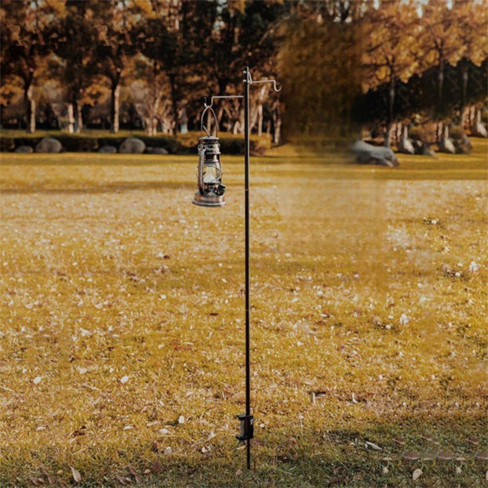 Detachable Camping Lantern Stand Aluminum Alloy Lantern Hangers New Tent Lamp Stand Fishing