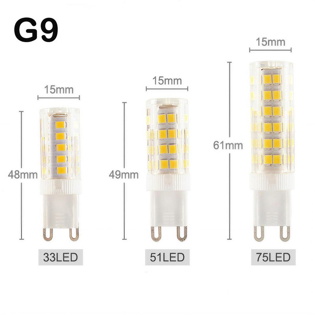 G9 LED Lamp 220V 4-7W Geen Knipperen Keramisch Warm/Koel Wit voor Kristallen Kroonluchter Woondecoratie Energiebesparend