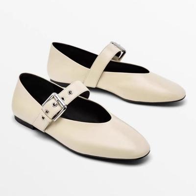 Fashion 2025 Women Flats Shoes Shallow Mouth Autumn Pointed Toe Loafers Ballerinas New Fall Leopard Retro Dress Shoes Zapatos De Mujer