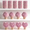 DIY Basket Form Stacking Hearts Silicone Mold Valentine's Day Handmade Gifts Aroma Candle Molds Love Cylinder Candle Mould