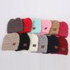 Trendy Kids Knitted Hat Soft Warm Yarn Beanie For Boys And Girls Winter Spring Fall