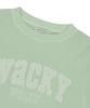 WACKY WILLY Women'S Semi-Overfit Pigment Sweatshirt Mint