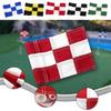 Golf Putting Green Flag With Bright Colors Anti Tear Durability Golf Trainings Flag For Beginners Coaches Drill