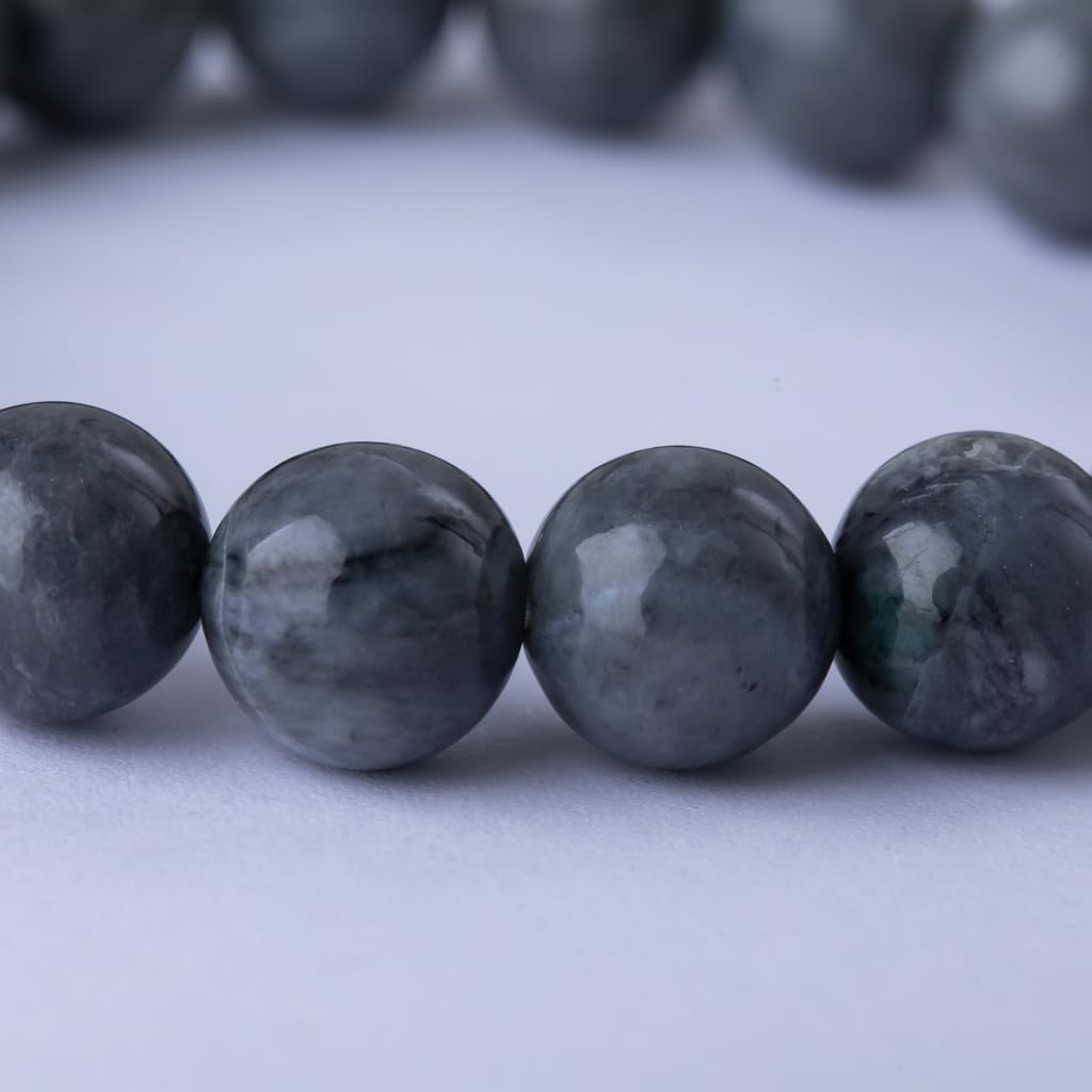 16cm Itoigawa Natural Jadeite Japanese National Jomon Power Stone Jadeite Workshop Special Paulownia Wood Quality Guarantee ABR0889 (10mm beads, size)