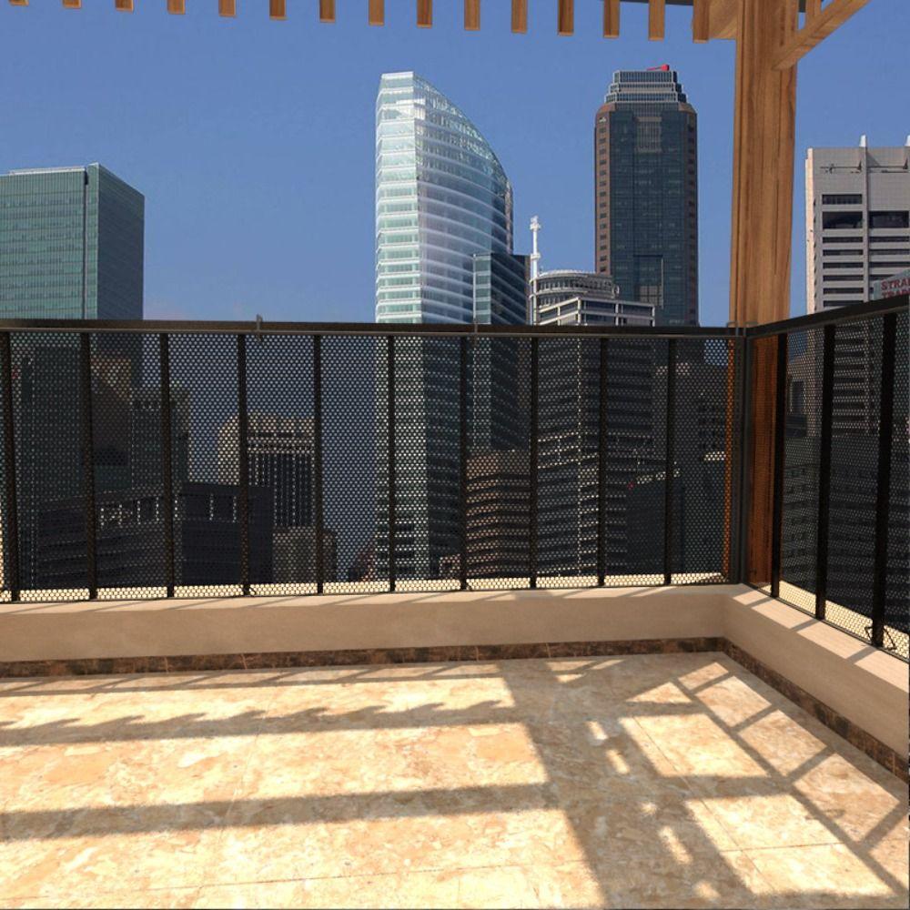 Plasa de protectie pentru balcon rezistenta la uzura, gaura mica, plasa anti-cadere pentru copii, gard de gradina, plasa, patio