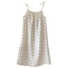 Sweet Cartoon Princess Style Nightgown for Women In Summer New Sexy Suspender Bubble Wrinkle Cloth Home Clothes