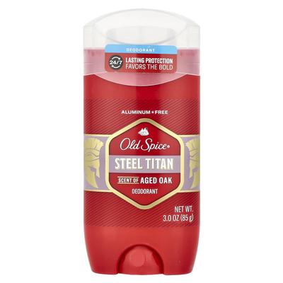 Steel Titan Deodorant, Aged Oak, 85G(3Oz)
