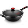 Cooking King Padella antiaderente senza fumo da 32 cm per fornelli a gas e a induzione