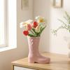 Flower Vase Boot Planter Decorative Vases Arrangement for Living Room Office