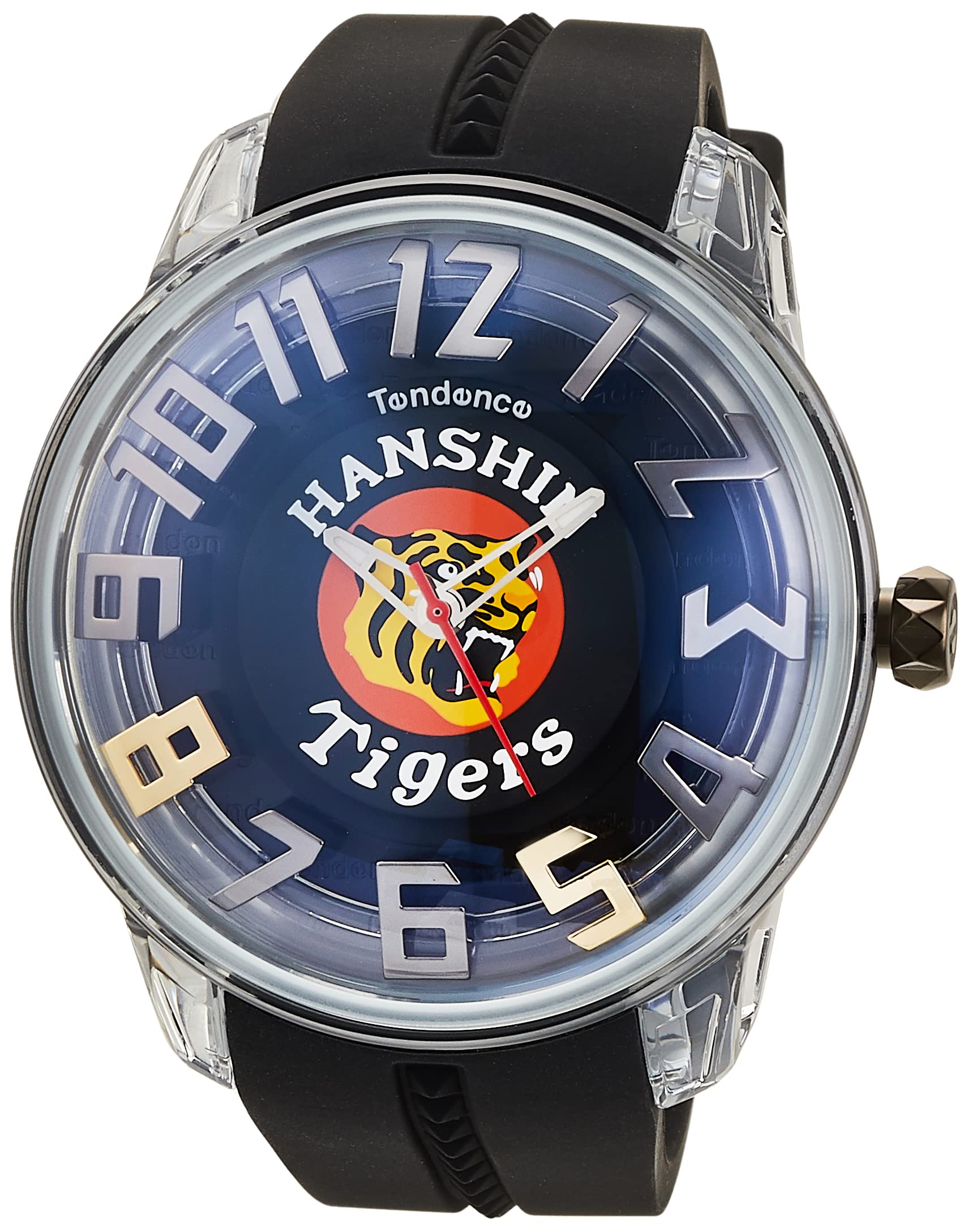

Годинник King Dome, чорний циферблат, нейлон, мінеральне скло, кварц Hanshin Tigers Limited Model 50MM, годинник TY023013 [Tendence] [Елемент] синій