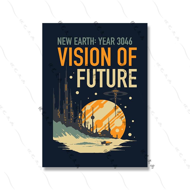 

Искусство Холст Картина Маслом Космические Путешествия Универсальная Планета Луна Марс Сатурн Плакат И Печать Настенные Картины Для Гостиной Домашний Декор 21x30cm No Framed