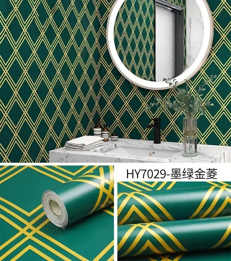 

Утолщенные самоклеящиеся водонепроницаемые обои в скандинавском стиле для спальни, гостиной, фоновой стены, наклейки для старой мебели и стола 45CMX3M