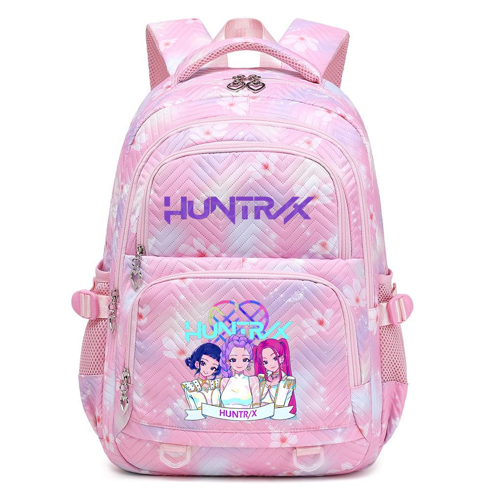 KPop Demon Hunter Ryggsekk Huntrix Student Tenåringer Skolesekk Zoey Rumi Mira Saja Gutter Jenter Reise Ryggsekk