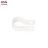 100PCS R-Type Nylon Cable Clamp Pipe Mounting Fix Wiring Hose Fasteners Durable Insulation Electrical Fittings High Quality