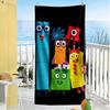Numberblocks Beach Towel Quick-Dry Soft Microfiber Comfortable Lightweight