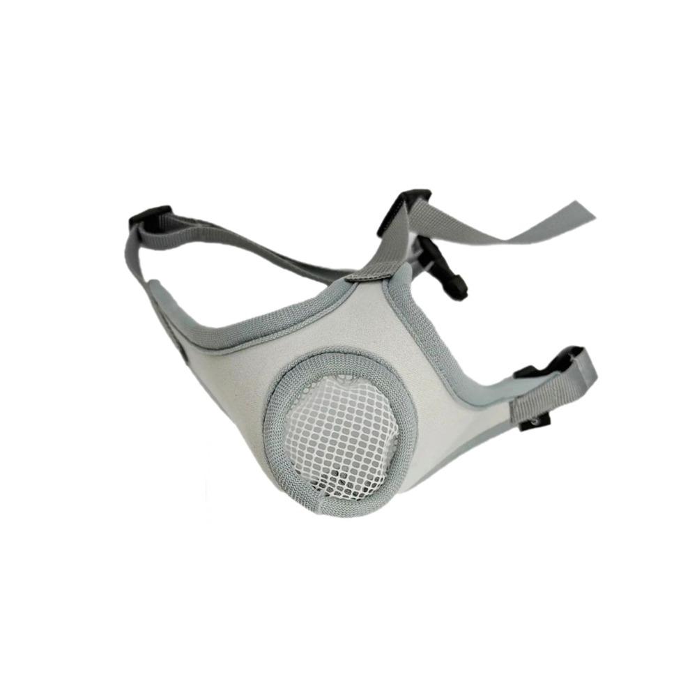

Breathable Anti Biting Mask Prevent Accidental Ingestion Comfortable Pet Cat Mask Anti Scratch Adjustable Cat Mouth Cover S серый