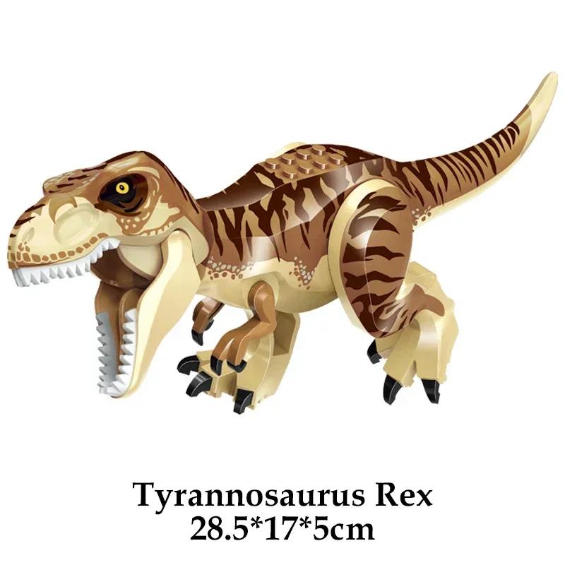 2025 Jurassic Dinosaurs World Park Spinosaurus Baryonyx Therizinosaurus Indominus Rex Building Blocks Bricks Kids Xmas Toys
