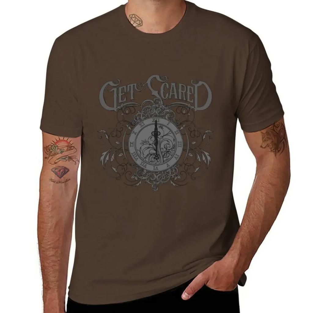 Get Scared Demons Recreation Tshirt Kawaii Clothes Aesthetic Clothing Blacks Unisexs White T Shirts