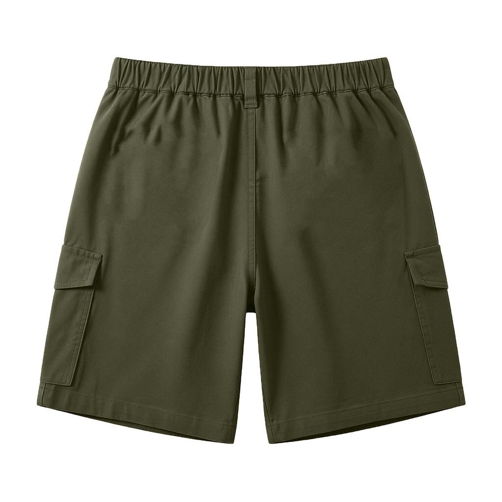 Shorts de randonnée pour femmes, légers, taille élastique, longueur genou, shorts cargo, shorts d'été décontractés pour le golf, Bermudas