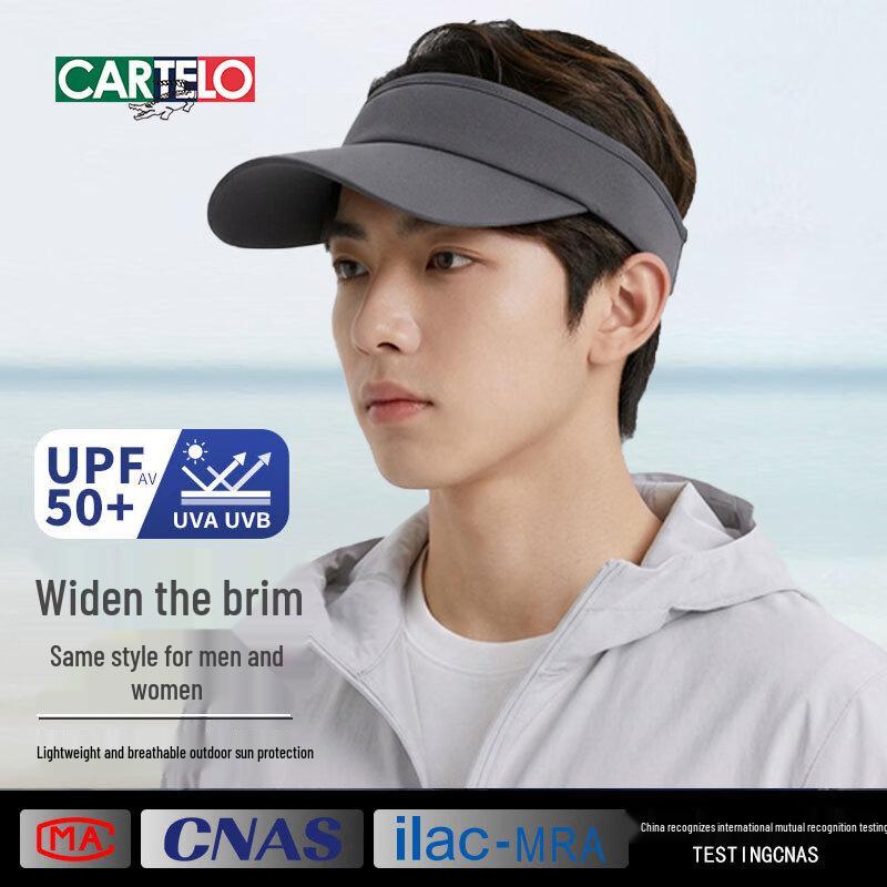 Men s Outdoor UV Protection Sun Visor Hat One Size
