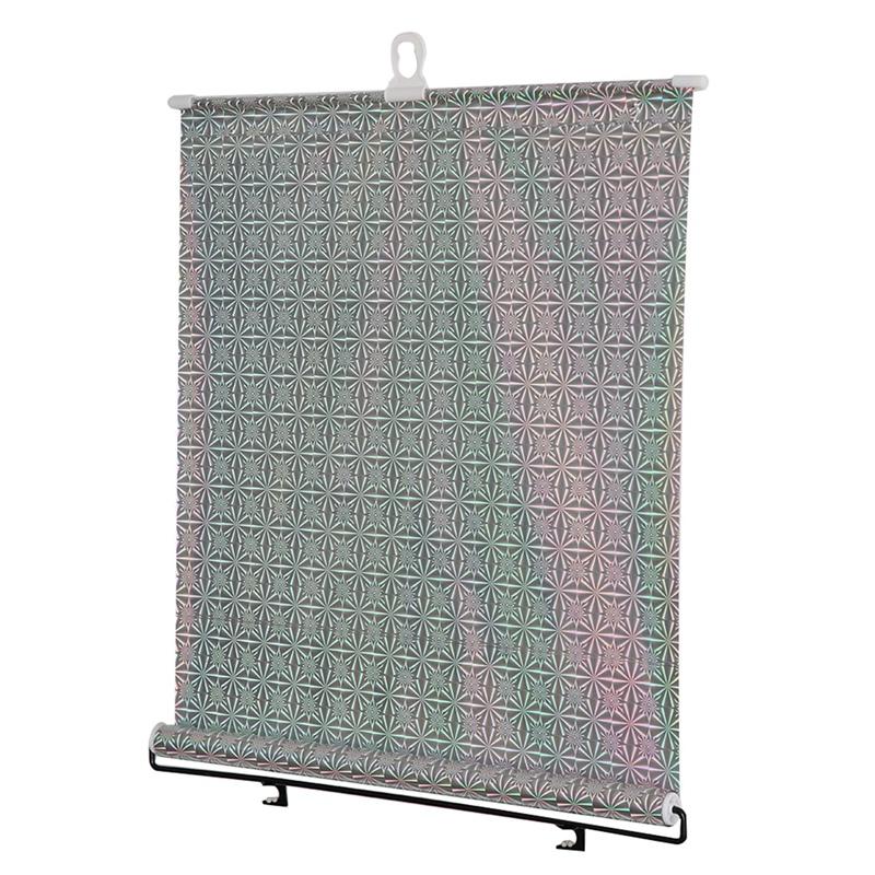 Sunshade Roller Blackout Suction Cup Blinds Curtains For Living Kitchen Office Car Window Free-Perforated Curtain