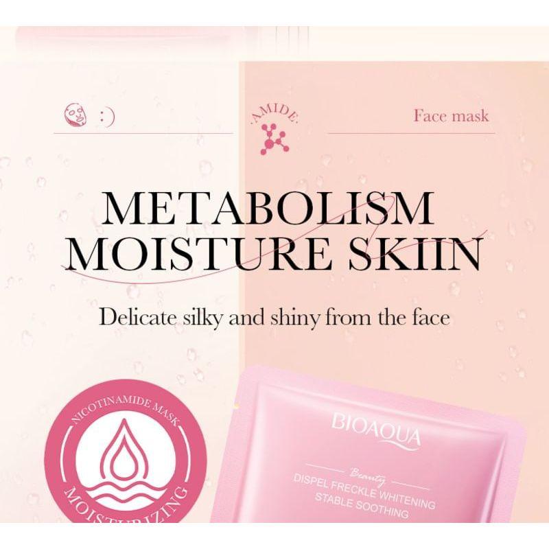 BIOAQUA - Dispel Freckle Whitening Nicotinamide Mask