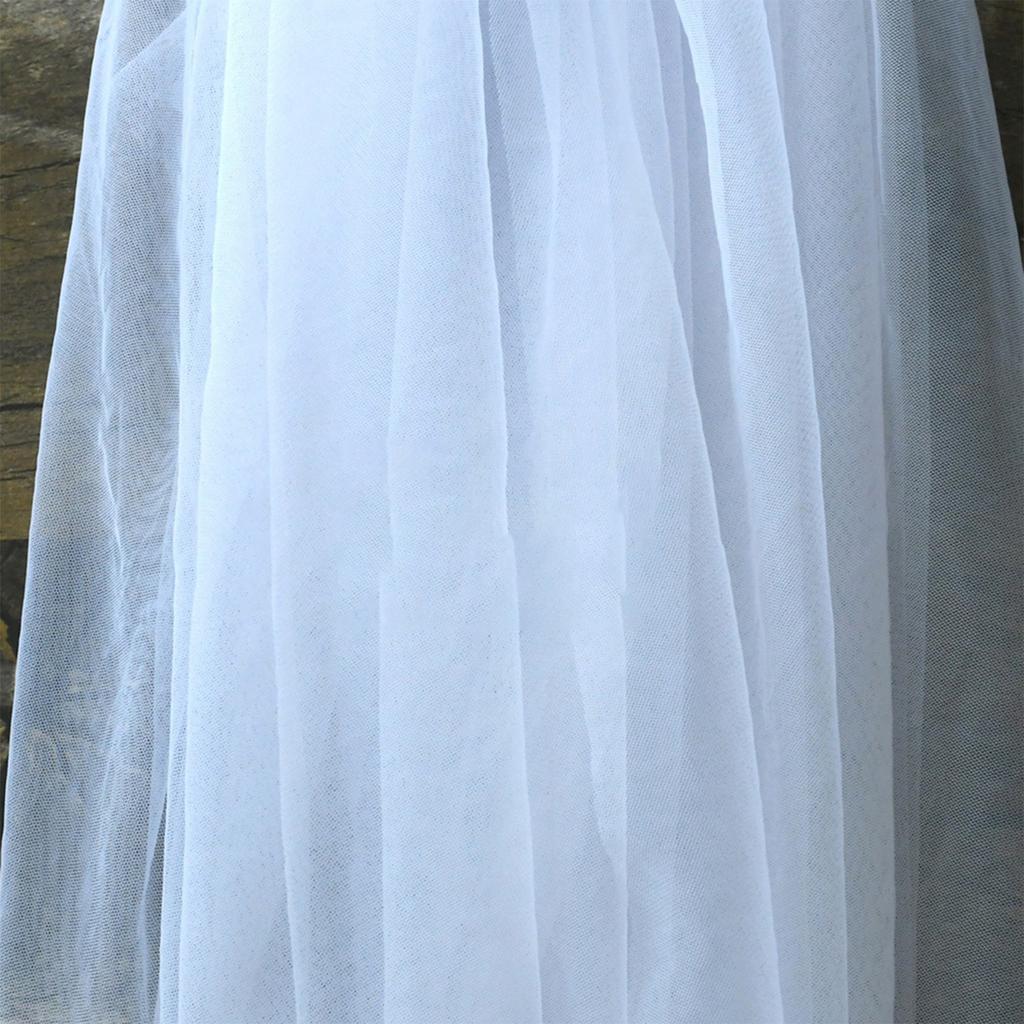 Wedding Pray Scarf Mantilla Veil Delicate Jeweled Pearls for Ladies Mother Wedding Party Headwear Mantilla