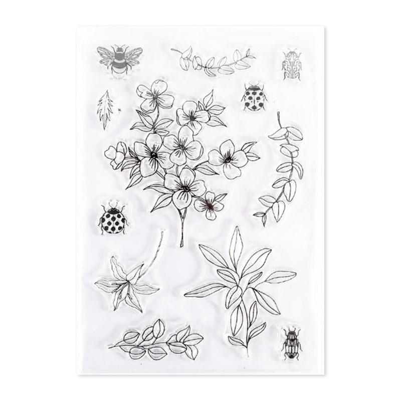 Blessing Transparent Silicone Stamps for DIY Scrapbooking Diary Embellishments