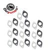 Ouyunou Intake Manifold Spacer Insulator Gasket Fit For Chinese GY6 125cc 150cc Moped Scooter ATV Go Kart