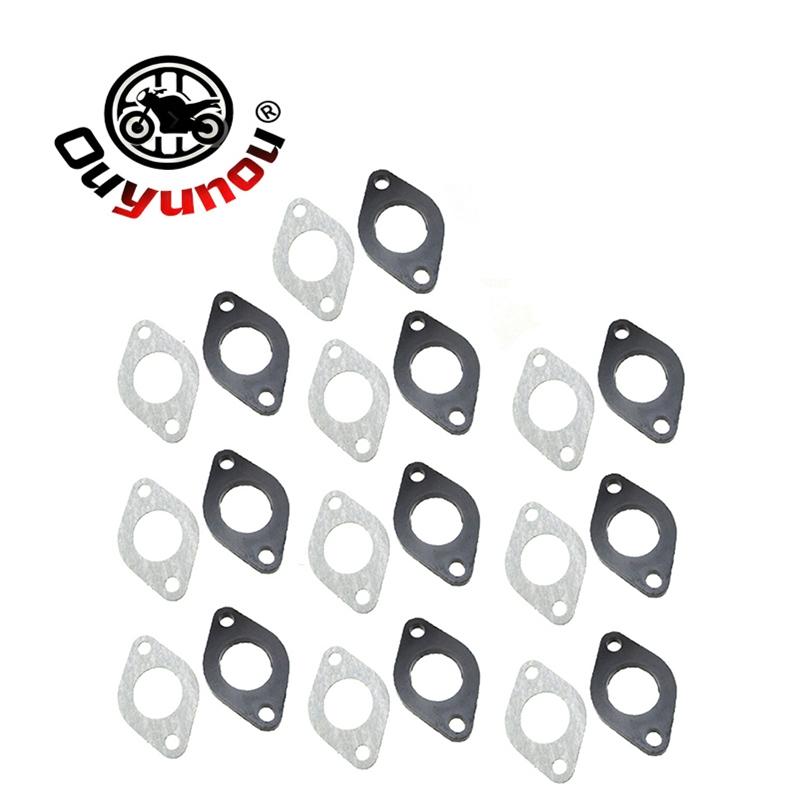 Ouyunou Intake Manifold Spacer Insulator Gasket Fit For Chinese GY6 125cc 150cc Moped Scooter ATV Go Kart