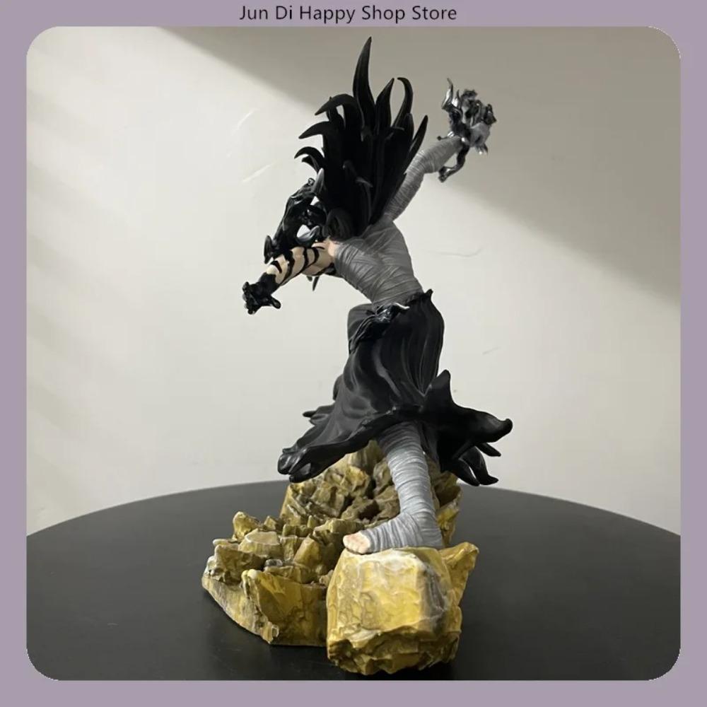 Bleach Ichigo Hollowfied Horn & Final Getsuga Tensho 23cm Anime Actionfigur Statue Schreibtischdekoration Geschenk