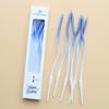 Birthday Gradient Champagne Curve 6 Candles Boxed Pencil Straight Powder Blue Baking Cake Decoration
