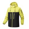 Unisex Hooded Outdoor Rain Jacket Waterproof Windproof Loose Fit Hiking Climbing Travel Coat